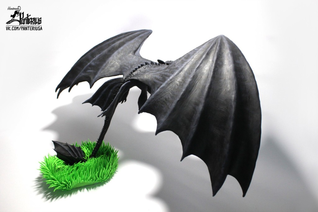 Фигурка Ночной фурии из мультфильма «Как приручить дракона»